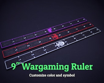 9" Wargaming Ruler