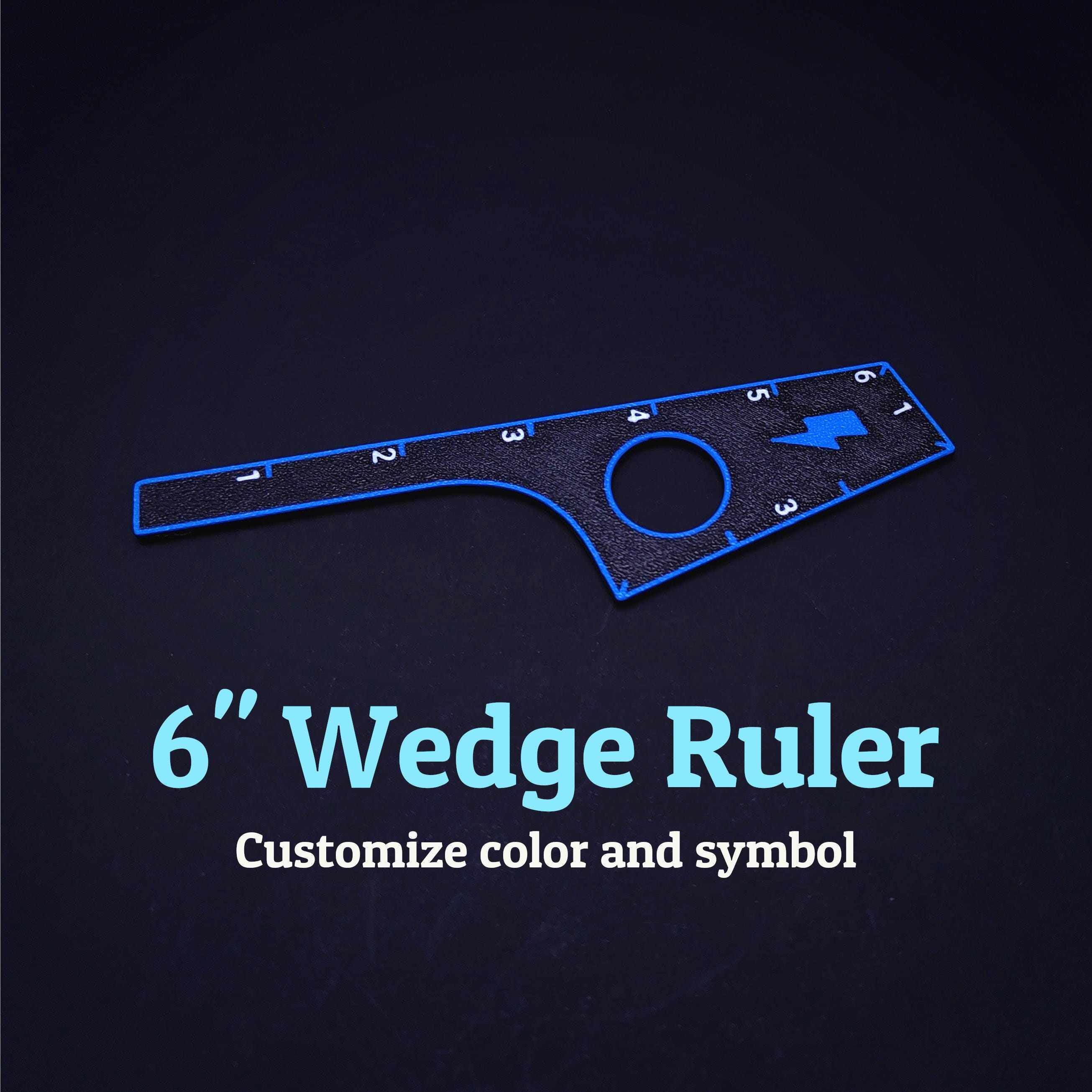Wedge Edge Ruler 6