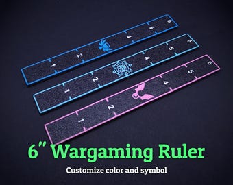 Règle de jeu de guerre de 15 cm (6 po.)
