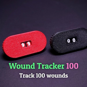 100 Wound tracker mit anpassbarer Farbe