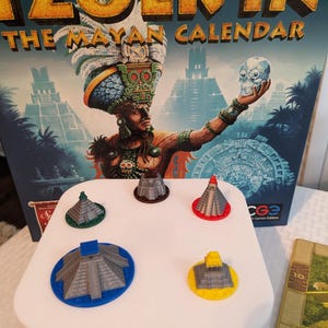 Tzolk&#39;in Board Game: 3D Temple Upgrade Set