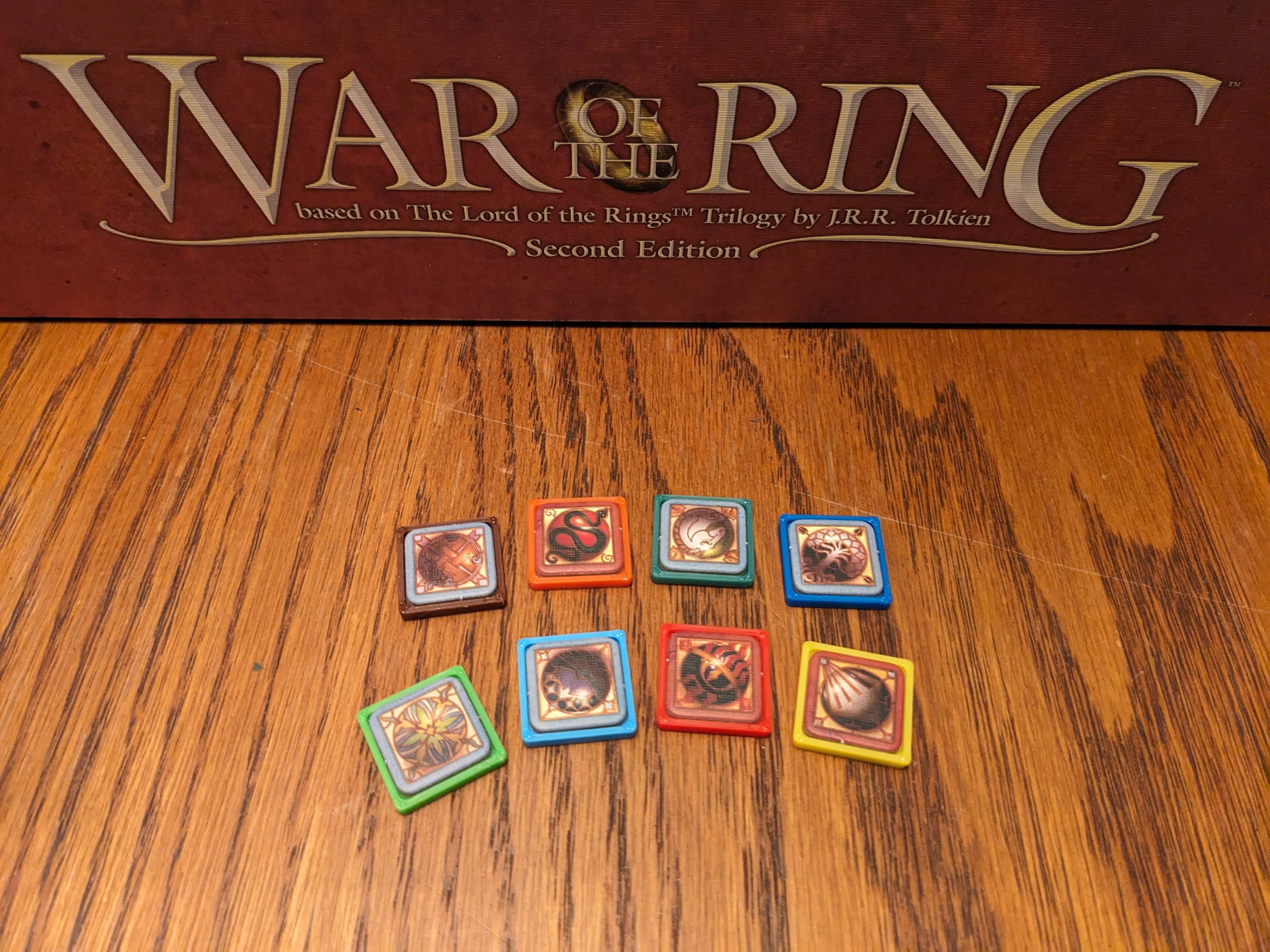 War of the Ring Color-coded Bases for Miniatures - Etsy
