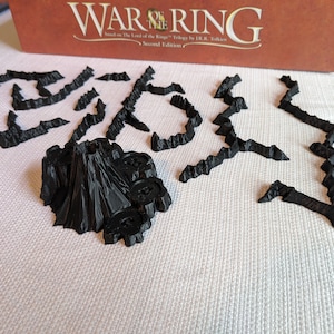 War of the Ring 3D Terrain Upgrade Kit - Mount Doom, Mountain Borders