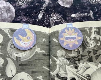 Resonance Moon and Sun Magnetic Bookmarks