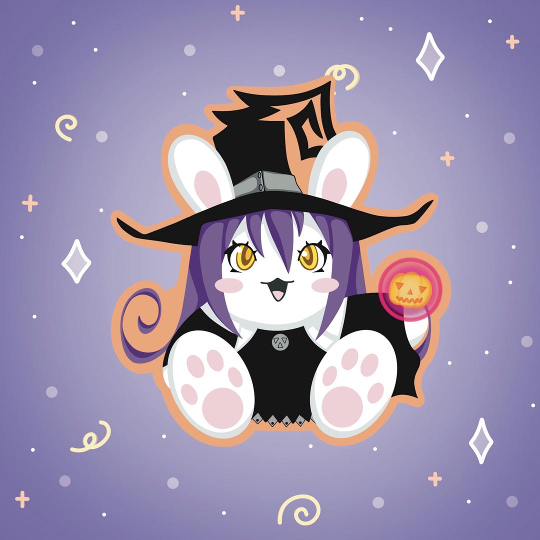 Blair Bunny Sticker (soul Eater) - Etsy