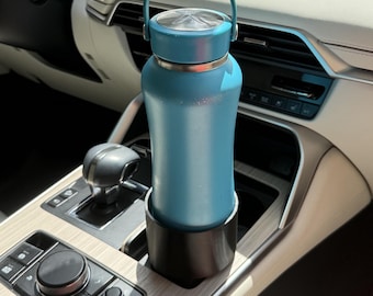 Mazda CX-90 Cupholder Adapter - 3.85in Extension for Large Bottles, Tumblers, Mugs