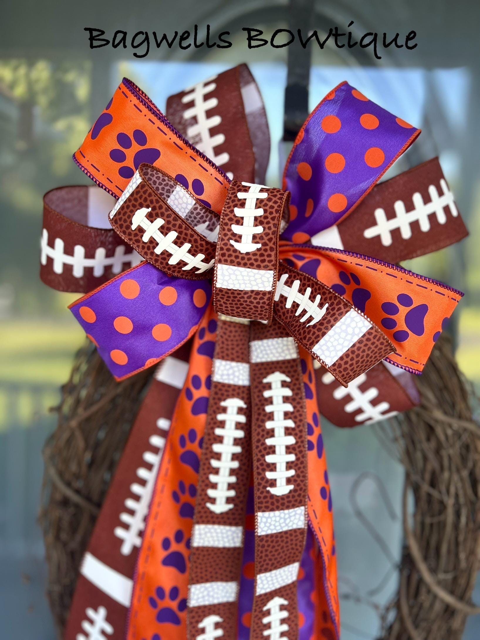 Clemson Wreath - Etsy display picture 1