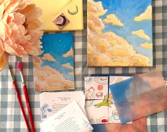 Club de Bellas Artes por Correo, Pintura al Óleo, Correo Postal, Club de Impresión, Suscripción Mensual, Sobre en tu Buzón