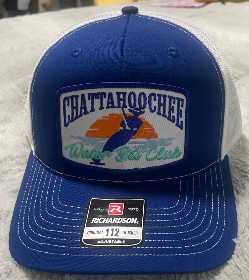 Richardson 112 Adjustable Trucker Hat With Chattahoochee Water Ski Club