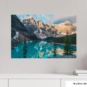 Canadian Rockies Photography Print | Moraine Lake