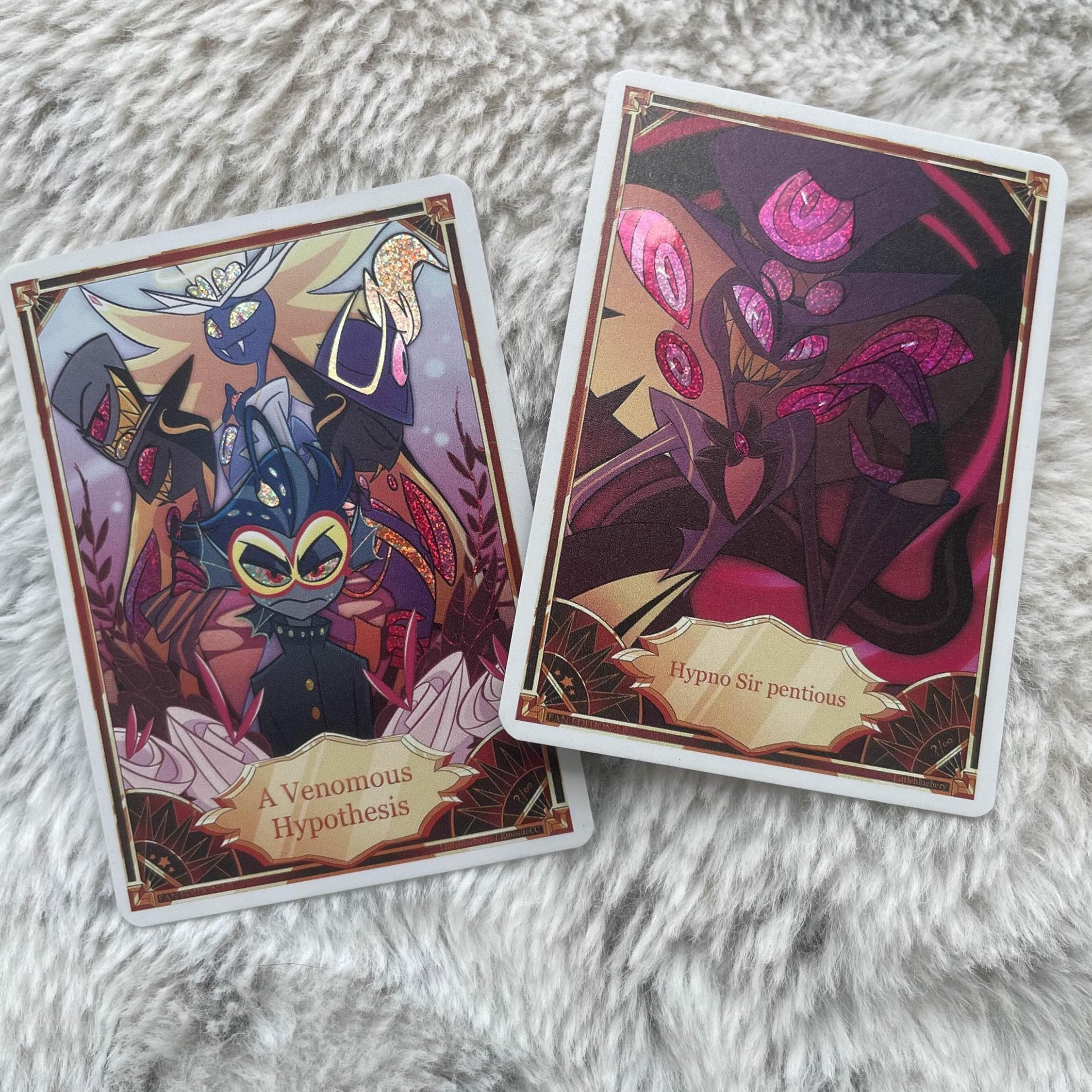 Hazbin Hotel Alastor Trading Card - Etsy