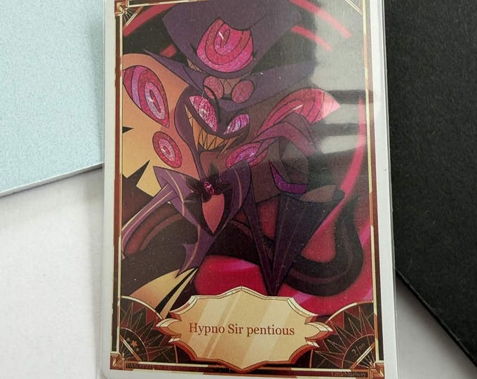 Hazbin Hotel Trading Foil Cards ( Fan Made / Limited Quantities) - Etsy