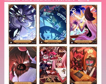 Hazbin Hotel Fan Card Redraws ( Preorder)
