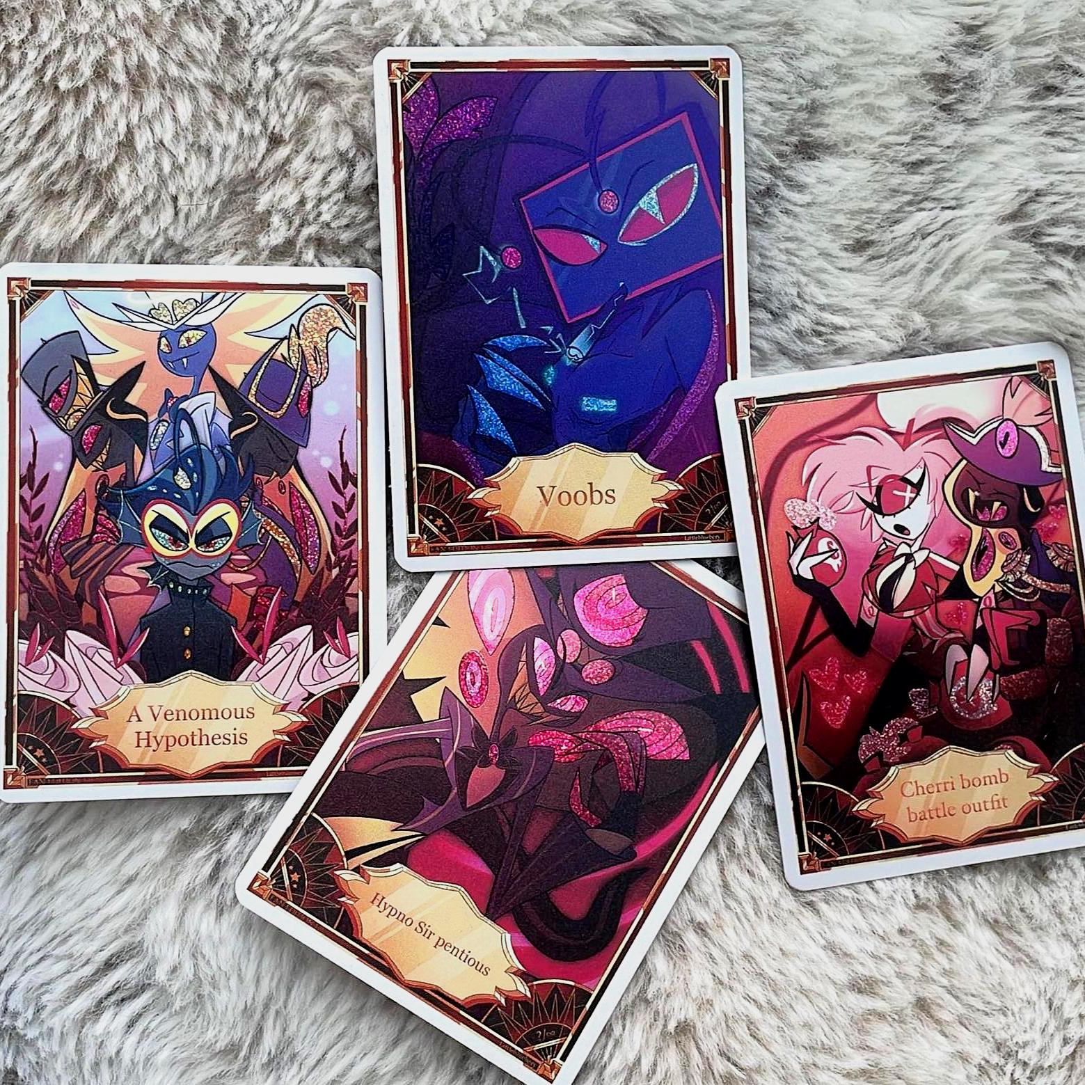 Hazbin hotel trading cards - Etsy 日本