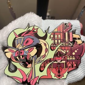 Hazbin hotel pin alastor - Etsy 日本