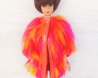 1965 Francie Mod Wild Bunch Shag Fur Coat Barbie DOLL NOT INCLUDED Etsy