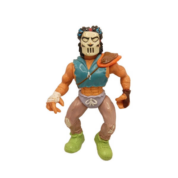 TMNT Casey Jones Action Figure, Vintage Teenage Mutant Ninja Turtles