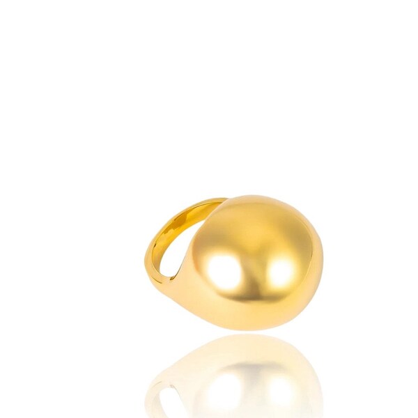 Dome Ring, 18k gold filled