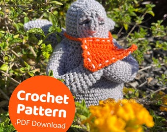 Goddess Statue The Legend of Zelda Inspired Plushie Amigurumi Crochet Pattern PDF Download