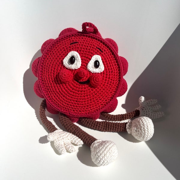 Fallout Cappy Crossbody Bag Crochet Pattern | Amigurumi PDF Pattern