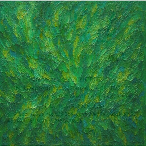 Viridia – TypoChromic Abstract Art Digital Download – HD Print