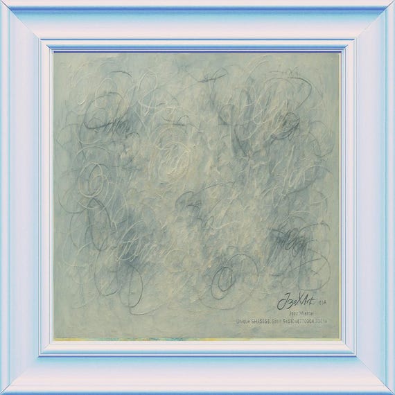 The Graphic Breath (1/1) I Enter the world of Jozexart I Minting on opensea possible - Certified SHA 256 Encrypted I Echo Twombly