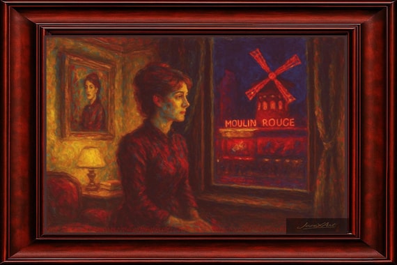 Berthe Intemporel JozeXart I Unique and Rare Work | Narrative Art | Chromatic Modernity I Sha 256 I Collectors