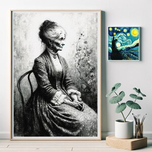 Whistler's Mother James McNeill Whistler - IAcreativejazz - Wall art