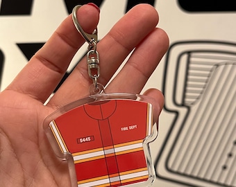 Firefighter Keychain | First Responder Keychain | Keychains for Firefighters
