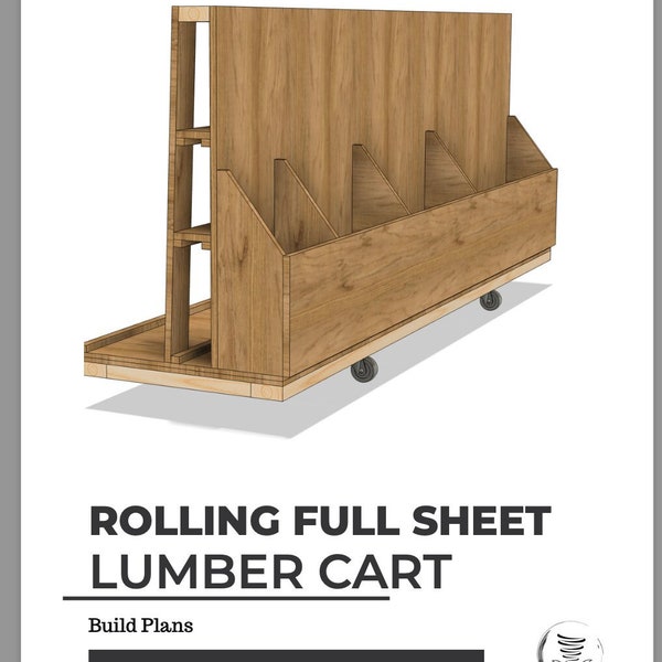 Rolling Lumber Cart (Digital Plans)