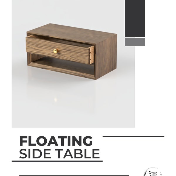 Floating Nightstand (Digital Plans)