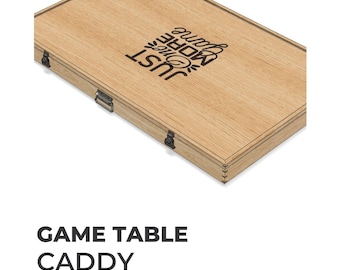 Portable Gaming Table and Caddy (DIGITAL WOODWORKING PLANS)