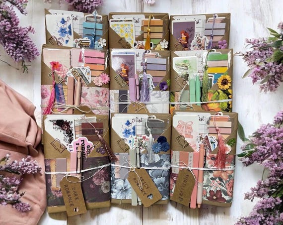 Personalized Blind Date with a Book Gift: Mystery Bookworm Present