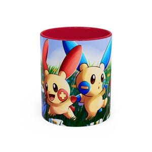 Plusle and Minun Mug - 11oz