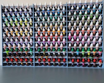 Army Painter Fanatics Organizer Shelf SVG File - Elevate Your Hobby Setup! Designed for New Fanatics Complete Set!