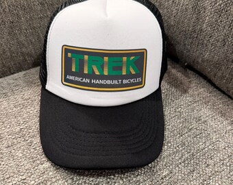 Trek Trucker Hat | Vintage Cycling Snapback | Bike Shop Cap