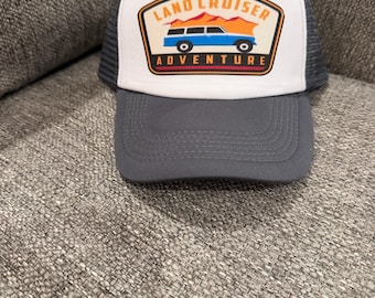 vintage style Toyota Land Cruiser fj55 truckers hat