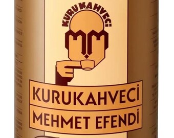 KURUKAHVECI MEHMET EFENDI Gemahlener gerösteter traditioneller türkischer Kaffee 500gr