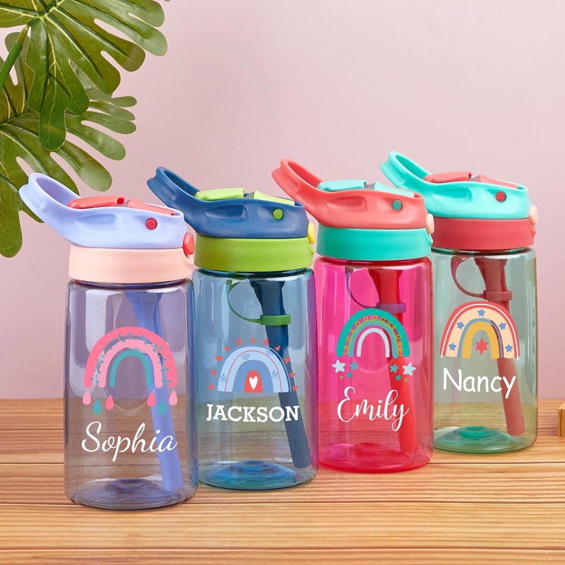Personalized Kids Water Bottle - Etsy UK