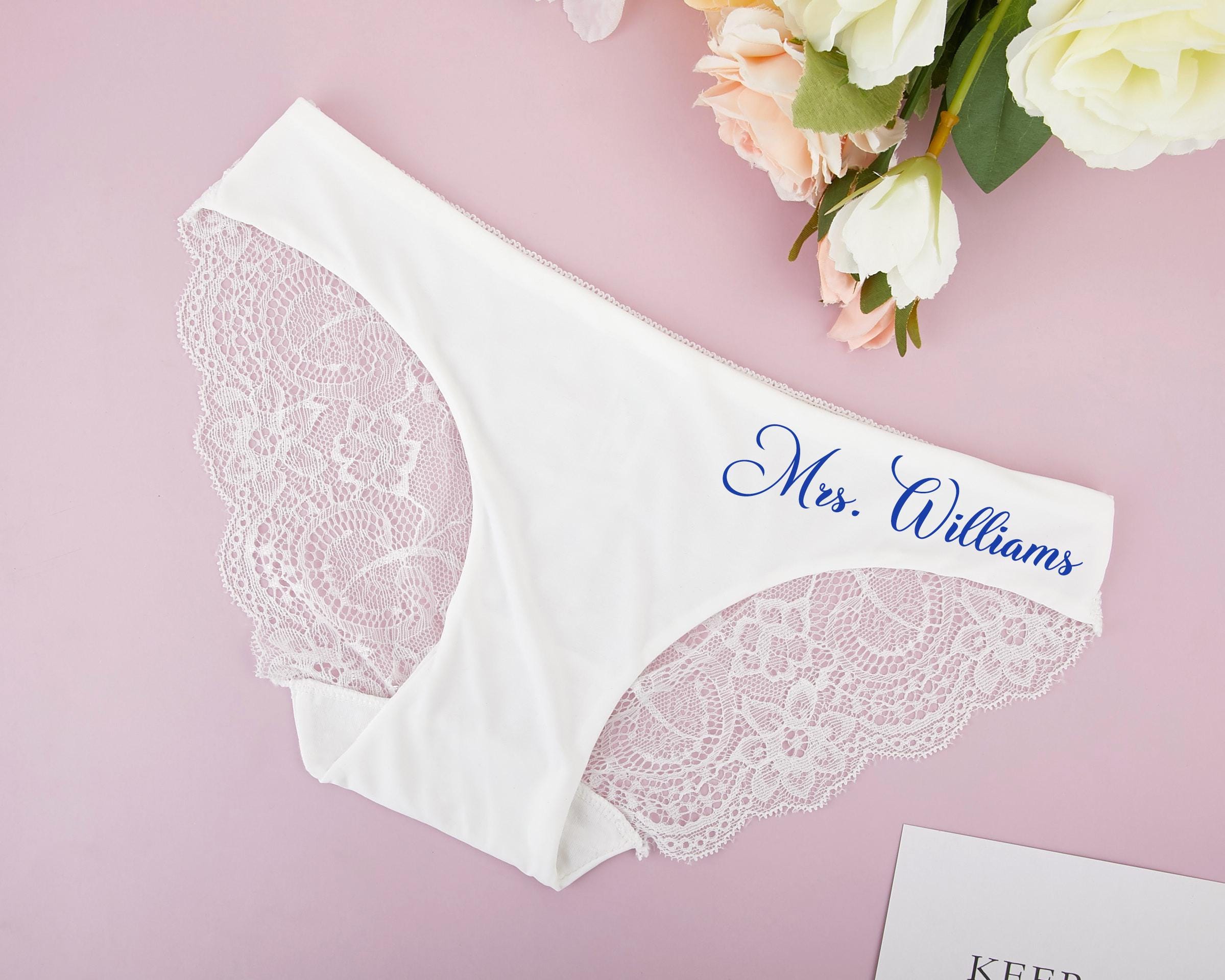 Personalized Gifts for Bride, Bride Underwear, Women Underwear, Bridal Shower Gifts, Bachelorette Party Favors, Bride Gifts, Wedding Gifts