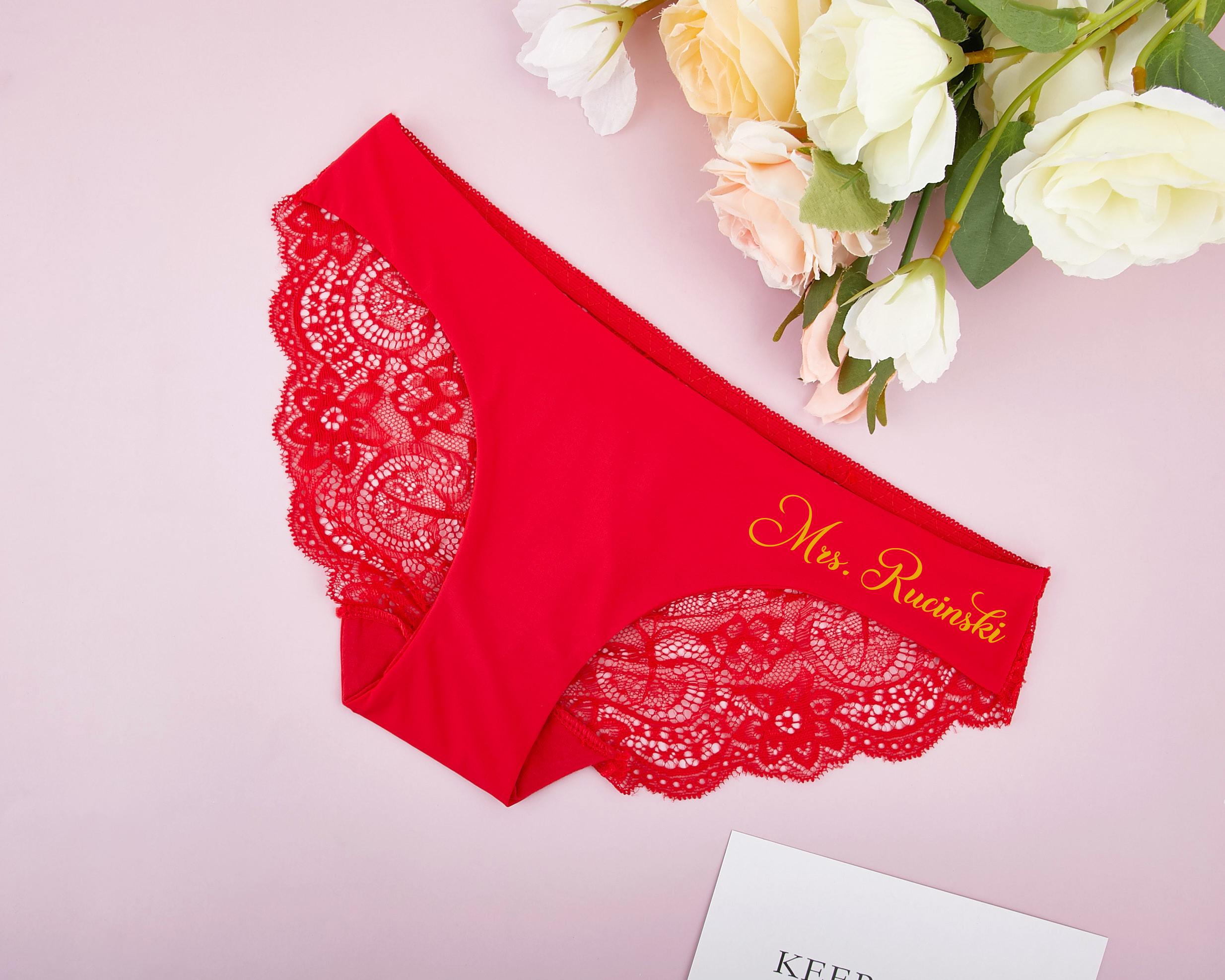 Personalized Gifts for Bride, Bride Underwear, Women Underwear, Bridal Shower Gifts, Bachelorette Party Favors, Bride Gifts, Wedding Gifts