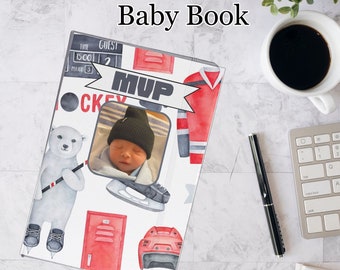 Hockey Baby Book- Digital Download for print