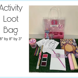 Activity Loot Bag/ Custom Loot Bag/ Party Favors/ Return Gifts/ Birthday Giveaways