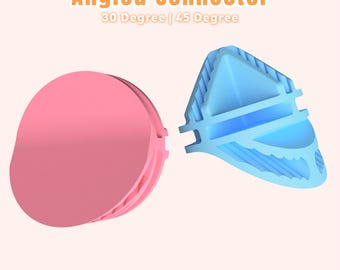 Angled Connector For Artist Alley Display Cube