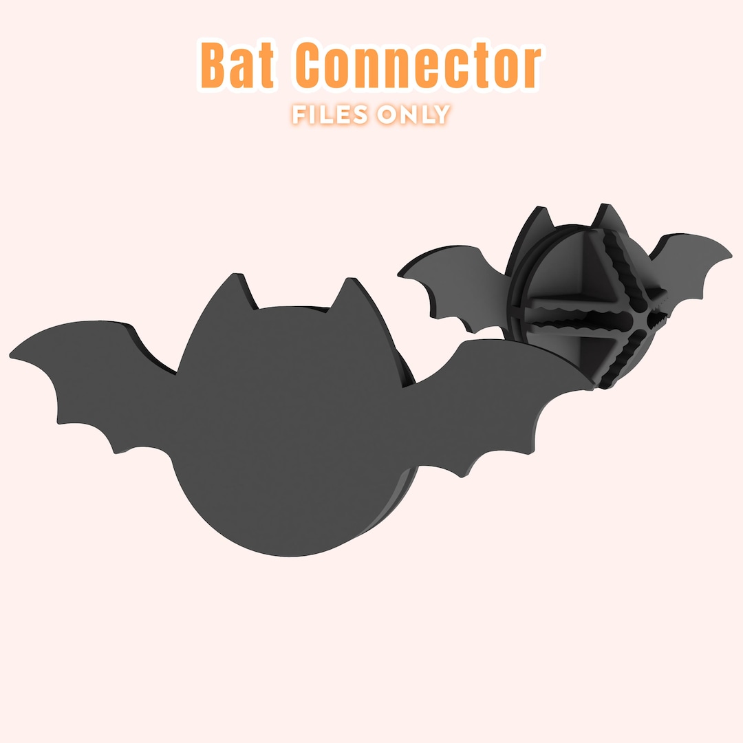 Bat Connector [FILES ONLY] - Etsy