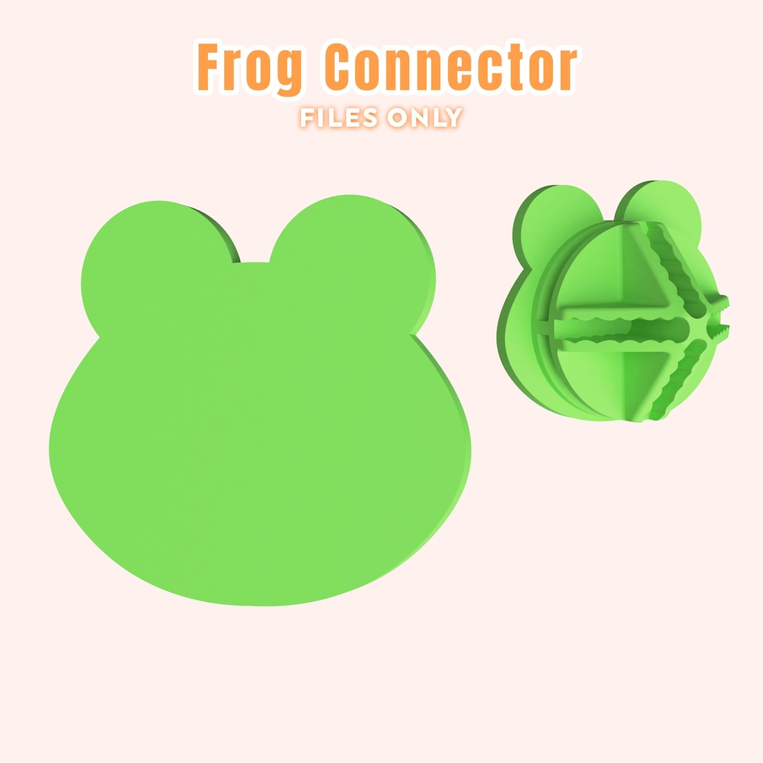 Frog Connector [FILES ONLY] - Etsy