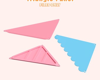 Triangle Panel For Artist Alley Display [FILES ONLY]