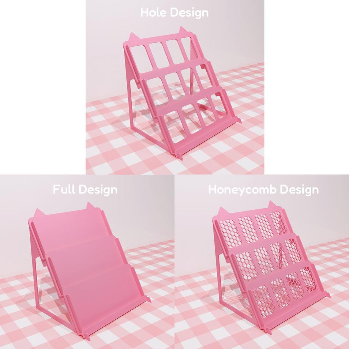 5 Inch Sticker Display Stand Tiered [FILES ONLY] - Etsy