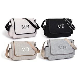 Gepersonaliseerde canvas kinderwagen buggy organizer babytas luier luier opbergtas ziekenhuistas weekendtas pasgeboren peuter kinderkamer reisvakantie