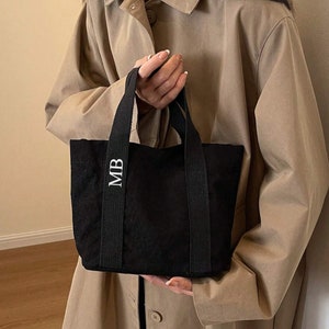 Personalisierte Band Cord Kleine Tasche Mini Tragetasche Brautjungfer Geschenk Hen Party kleine Strandtasche Urlaubstasche Tote Handtasche benutzerdefinierte Pool